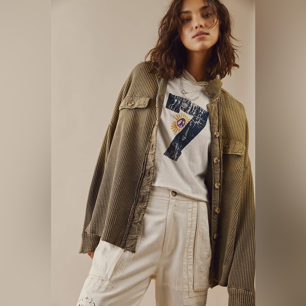 Free People One Scout Jacket - sea serpent - size XS/TP